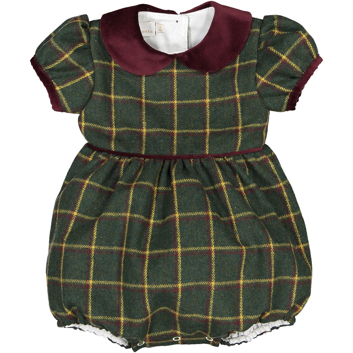 Deck the Halls Boy Romper