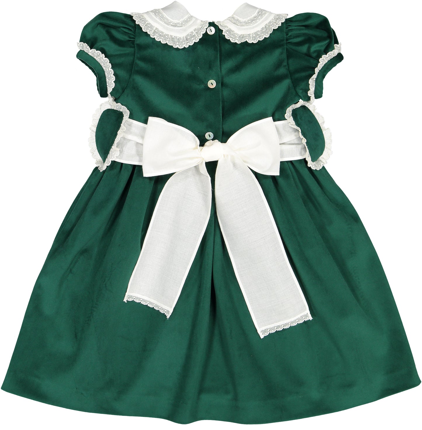 Green Velvet Dress