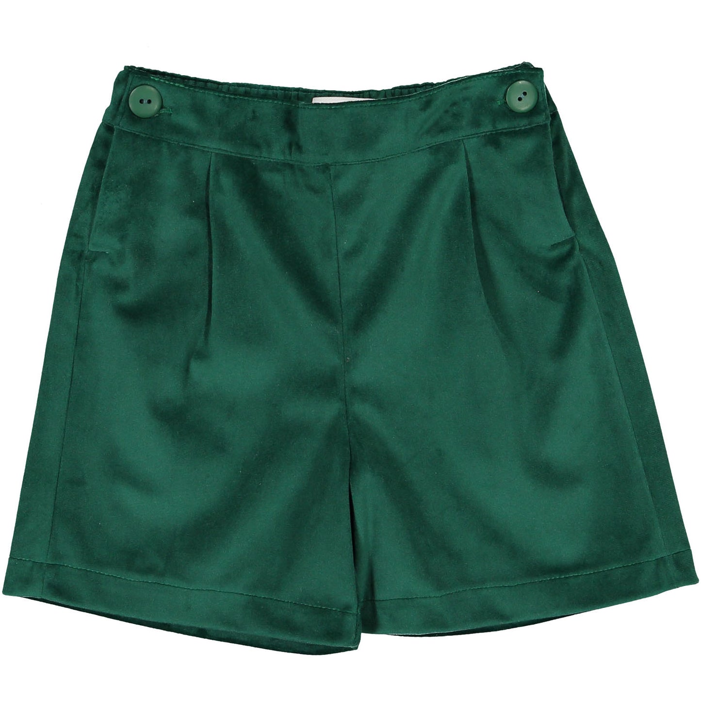 Green Velvet Boy Shorts