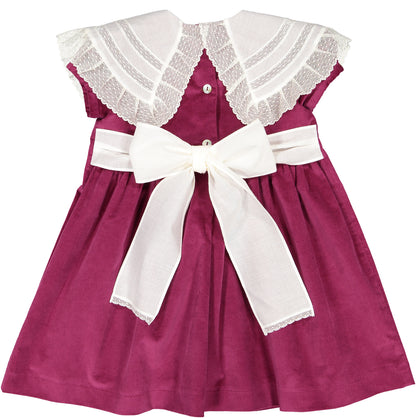 Aubergine Velvet Dress