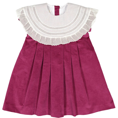 Aubergine Velvet Dress