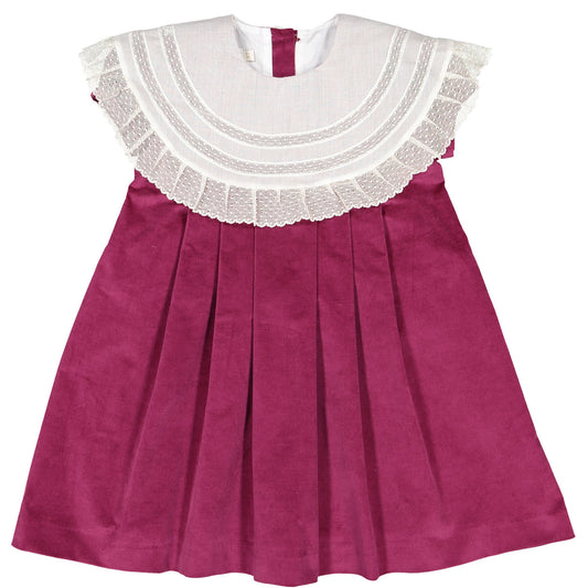 Aubergine Velvet Dress