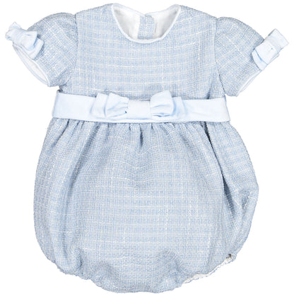 Blue Christmas Romper