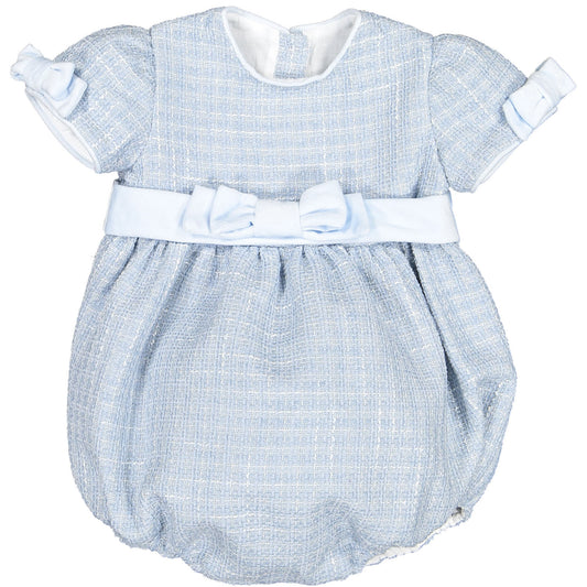 Blue Christmas Romper