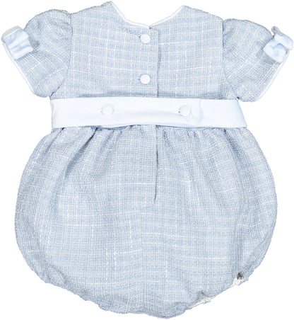 Blue Christmas Romper