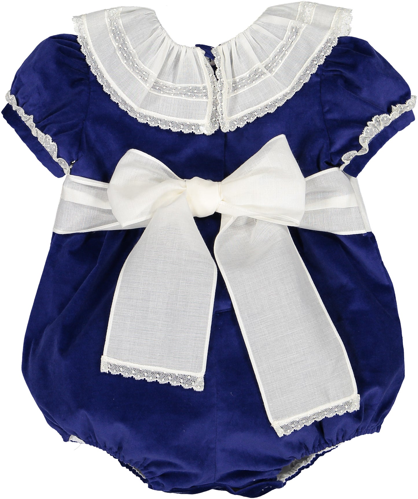 Blue Velvet Romper