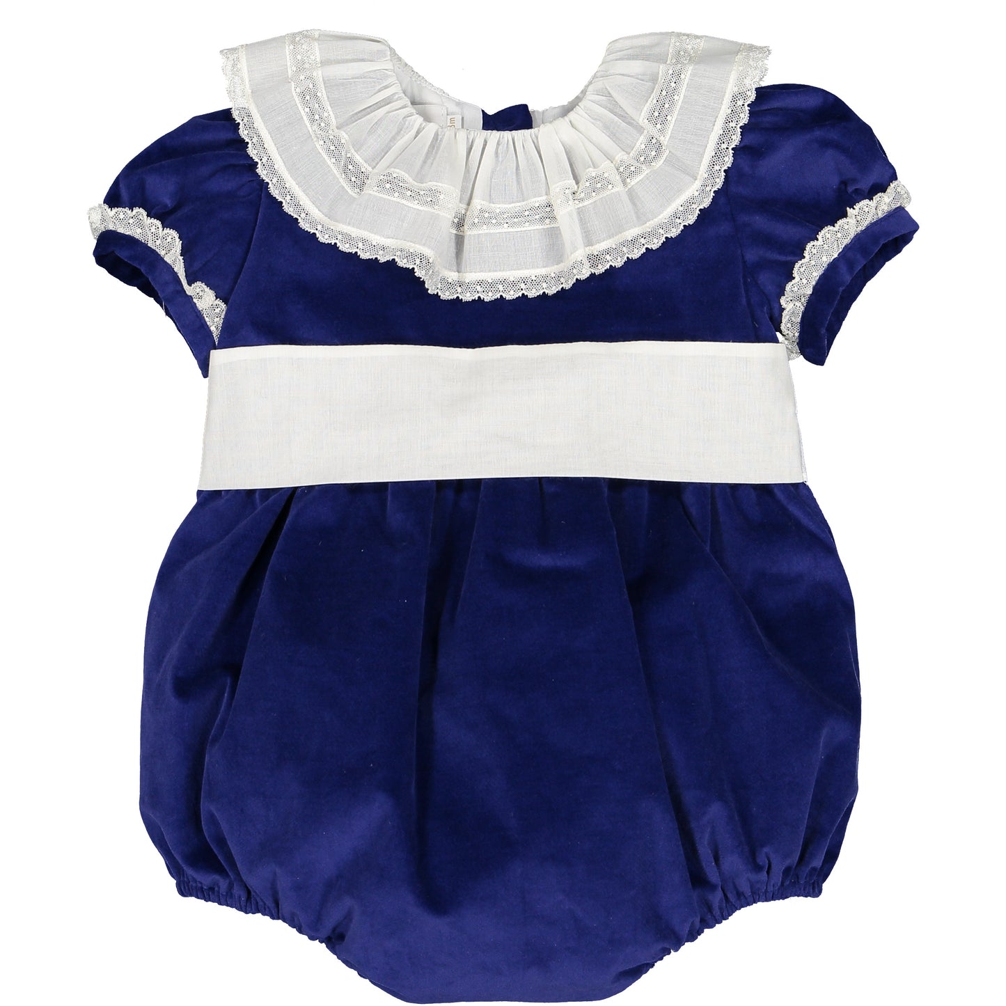 Blue Velvet Romper