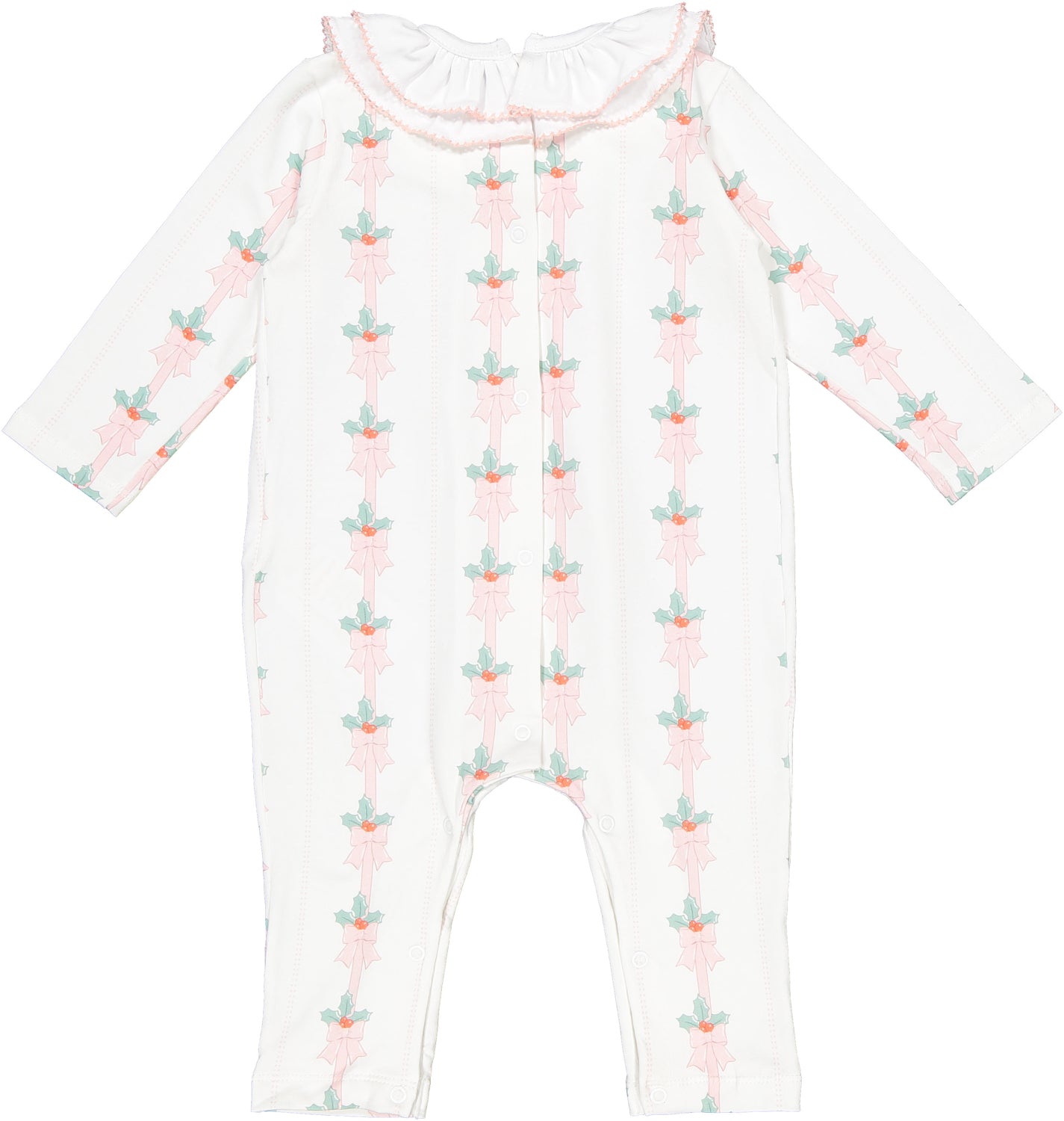 Pink Mistletoe Baby Pajama