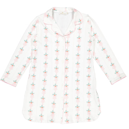 Pink Mistletoe Mom Nightgown