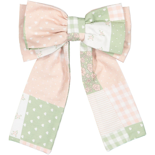 Garden Patchwork Big Hair Clip