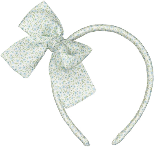 Winter Bloom Blue Headband