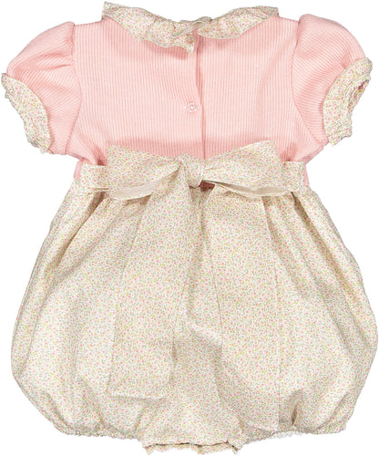 Winter Bloom Pink Romper