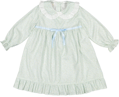 Winter Bloom Blue Nightgown