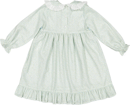 Winter Bloom Blue Nightgown