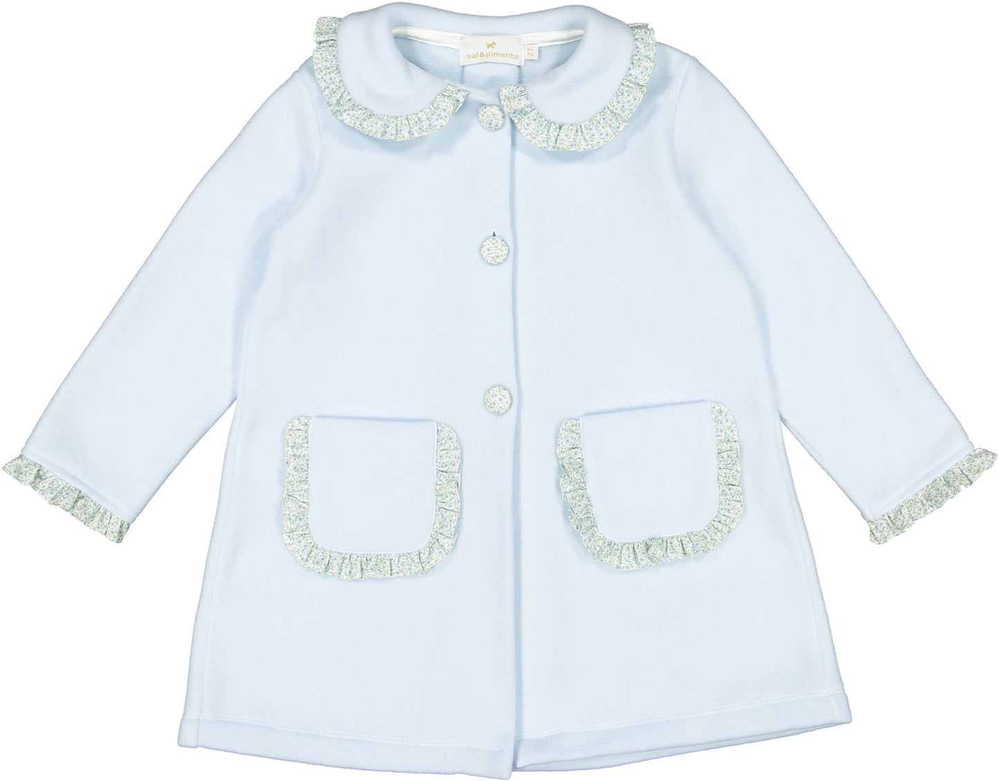 Winter Bloom Blue Robe