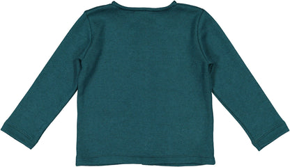 Green Pocket Bows Cardigan