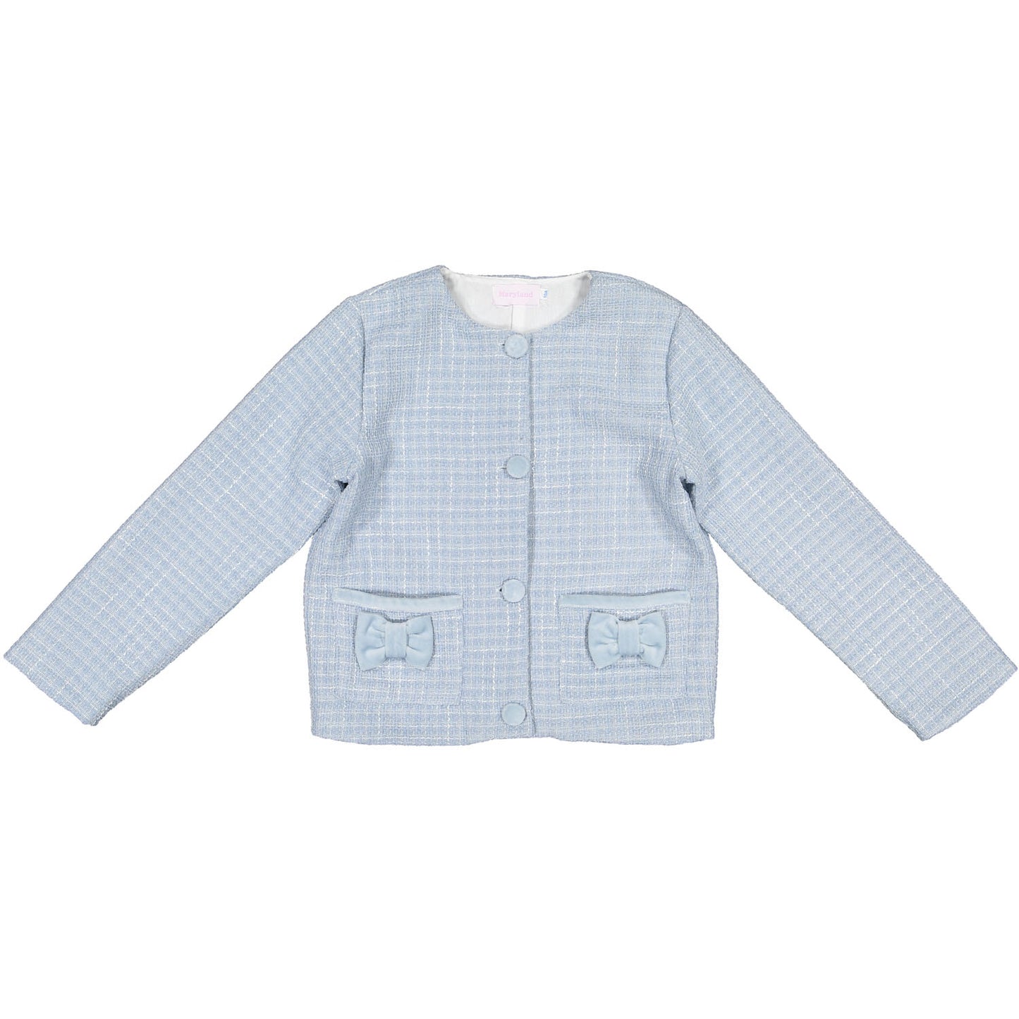 Blue Christmas Tweed Jacket