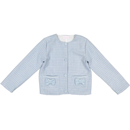 Blue Christmas Tweed Jacket