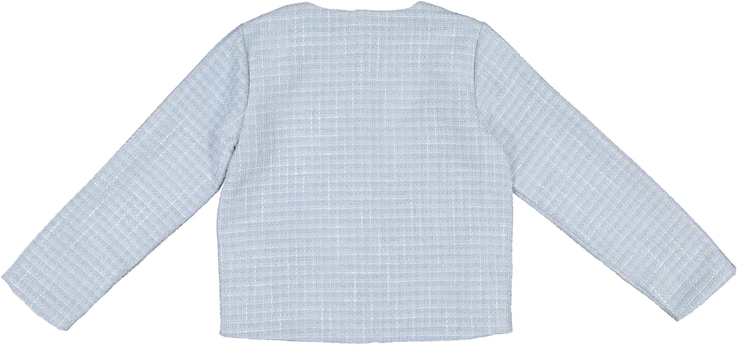 Blue Christmas Tweed Jacket