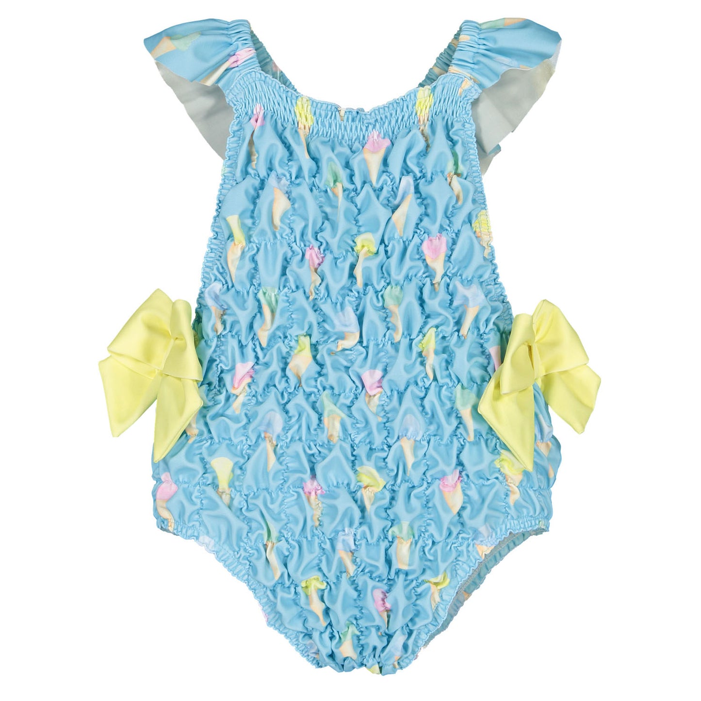 Ice-Cream Frilled Swimsuit
