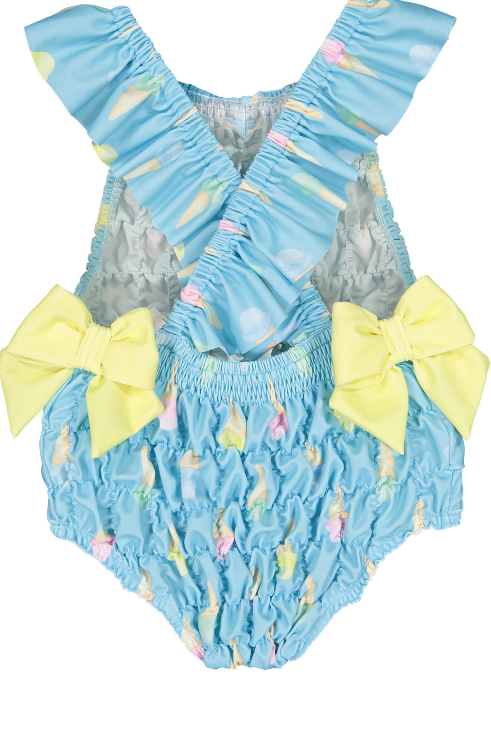 Ice-Cream Frilled Swimsuit