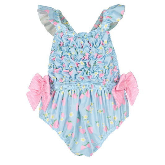 PRE-ORDER Summer Berries Frilled Swimsuit