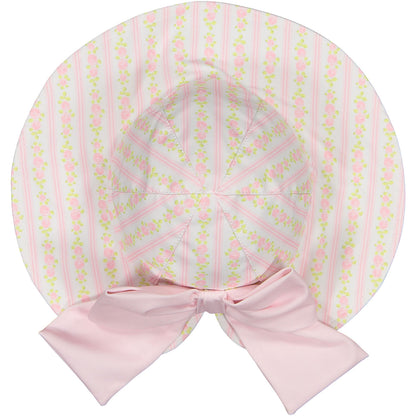 PRE-ORDER Romantic Floral Lycra Sunny Hat