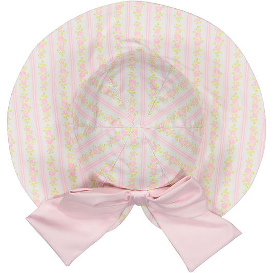 PRE-ORDER Romantic Floral Lycra Sunny Hat