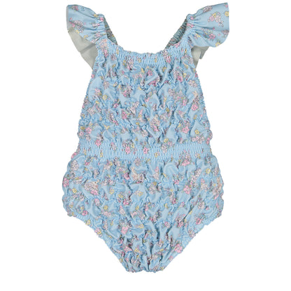 Garden Bunnies Frilled Swimsuit