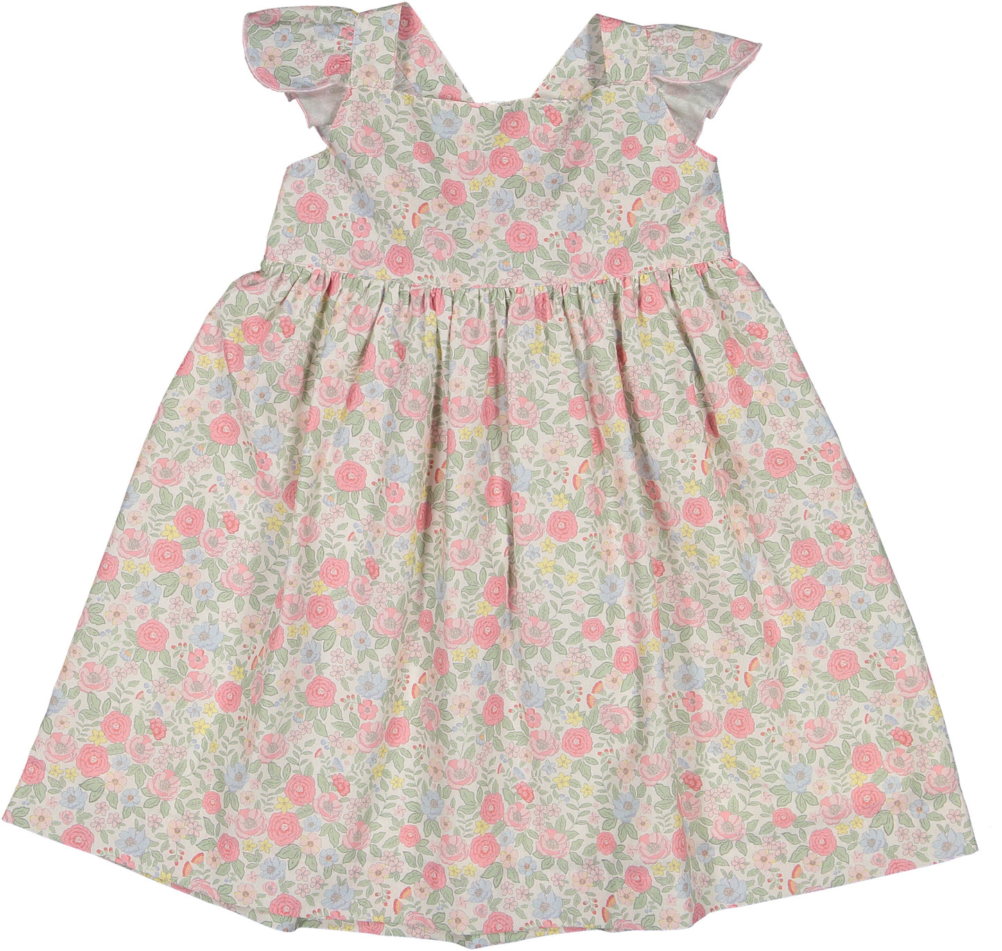 Pink Floral Dress