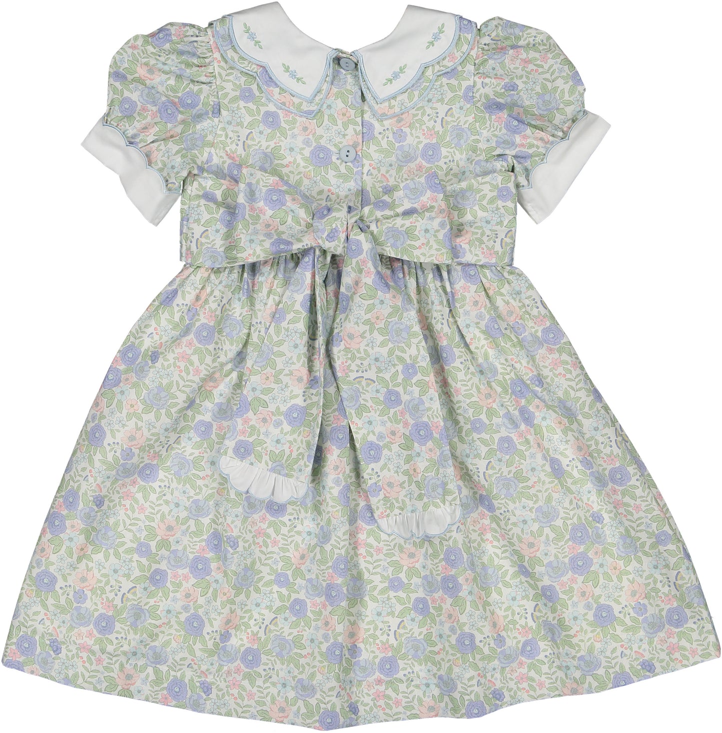 Blue Floral Dress