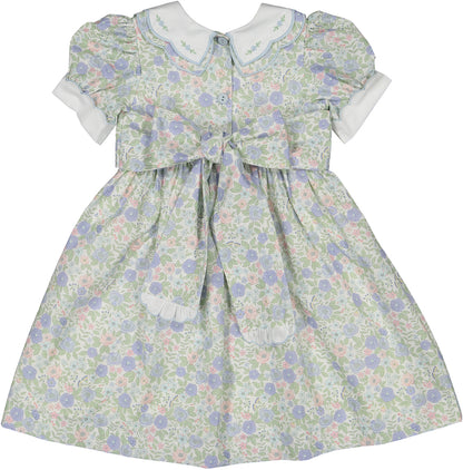 Blue Floral Dress