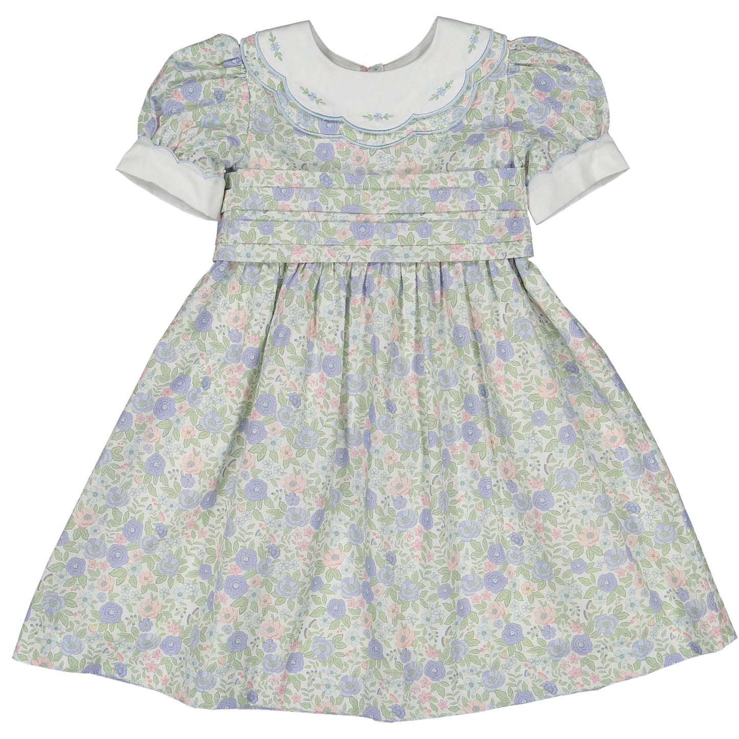 Blue Floral Dress