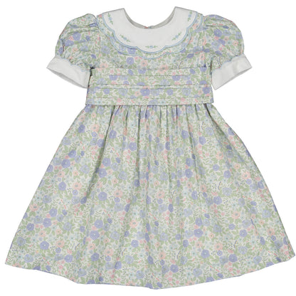 Blue Floral Dress