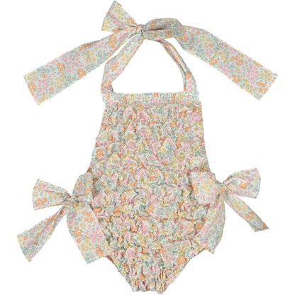 Melody Cotton Frilled Swimsuit