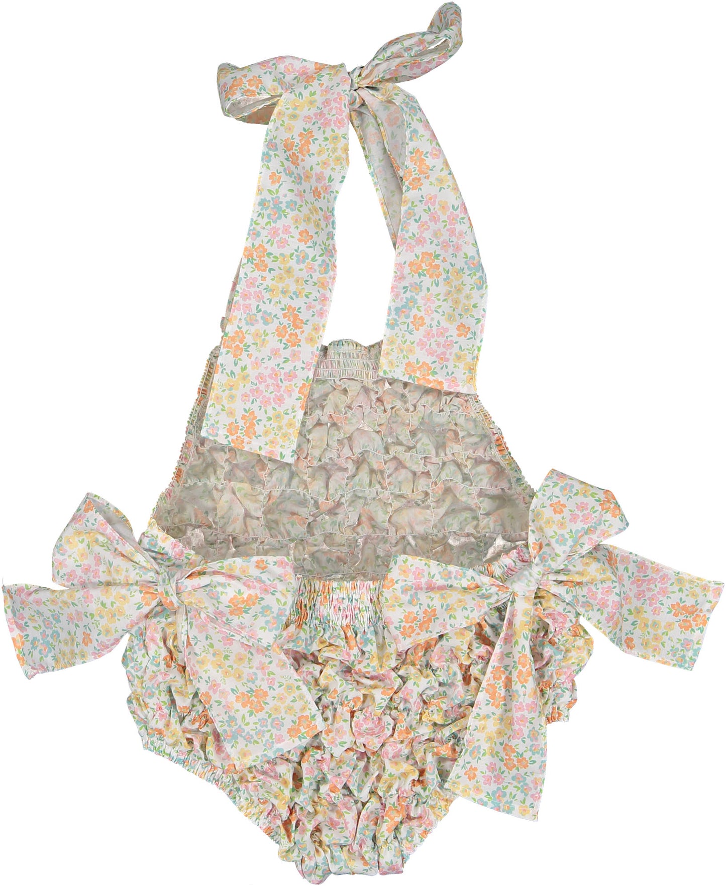 Melody Cotton Frilled Swimsuit
