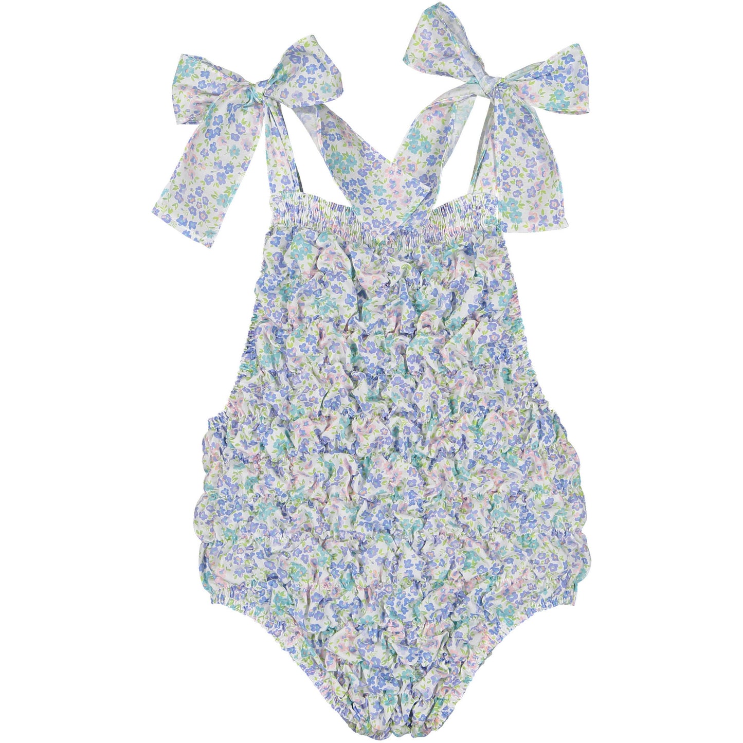 SAMPLE Saltwater Cotton Frilled Swimsuit