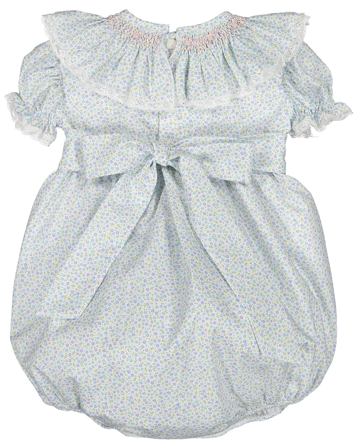 Blue Blossoms Romper