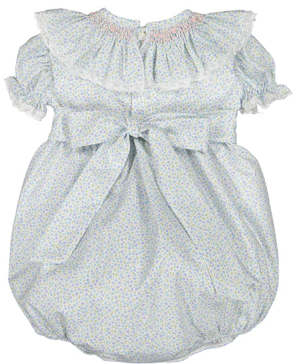 Blue Blossoms Romper