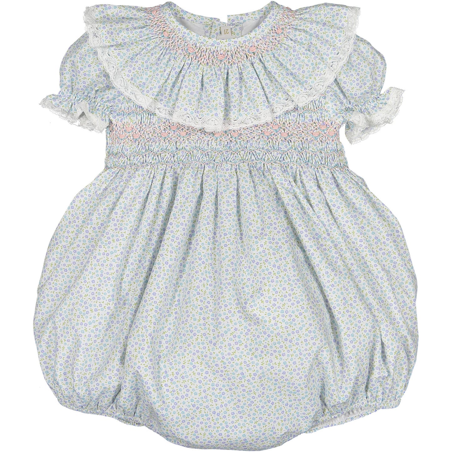 Blue Blossoms Romper