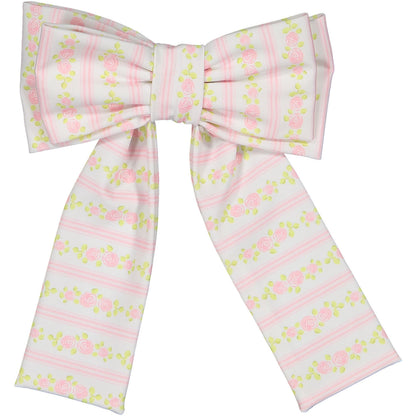 PRE-ORDER Romantic Floral Lycra Big Hair Clip