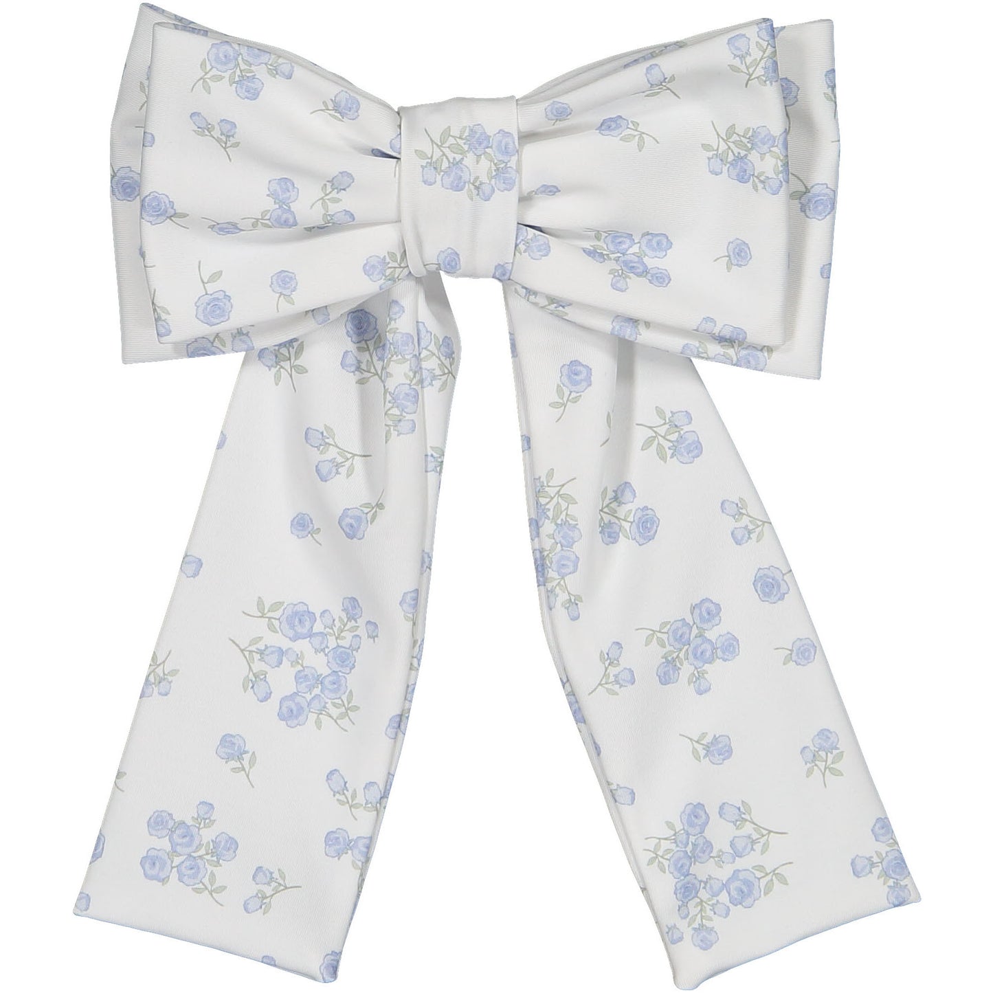 Moonlight Floral Lycra Big Hair Clip