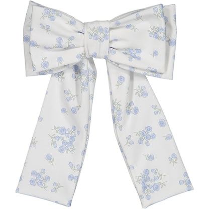 Moonlight Floral Lycra Big Hair Clip