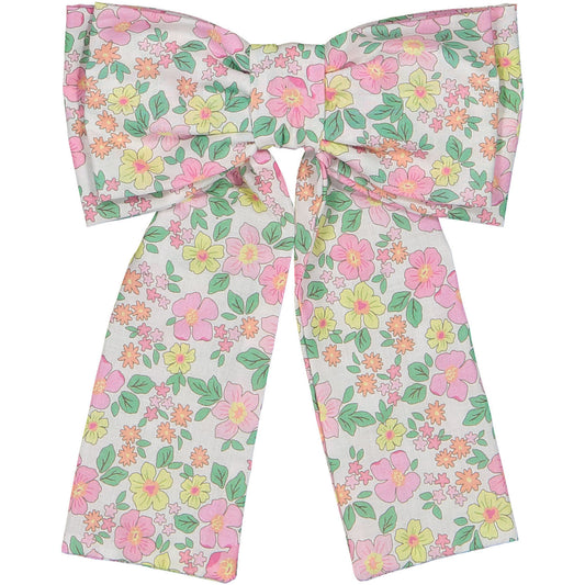 PRE ORDER Tropical Garden Lycra Big Hair Clip