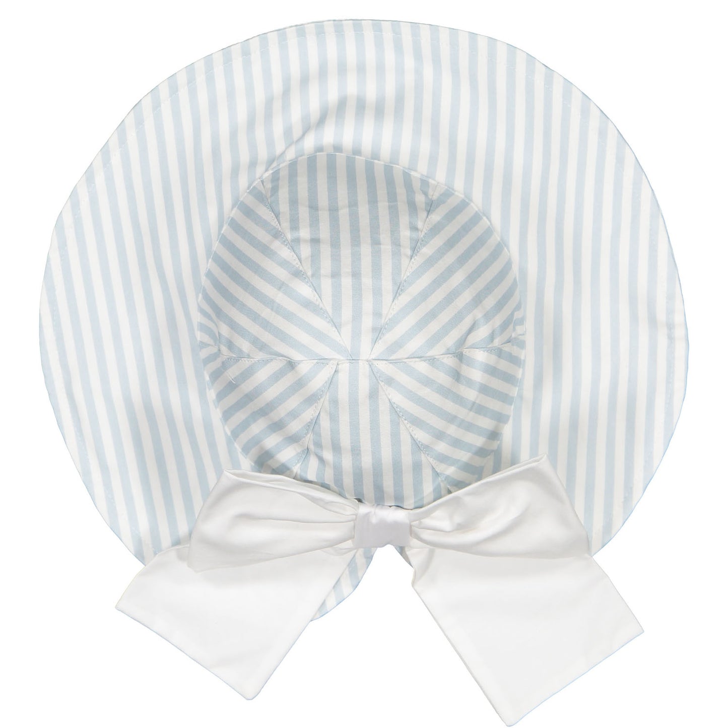 Blue Cherries Stripes Sunny Hat