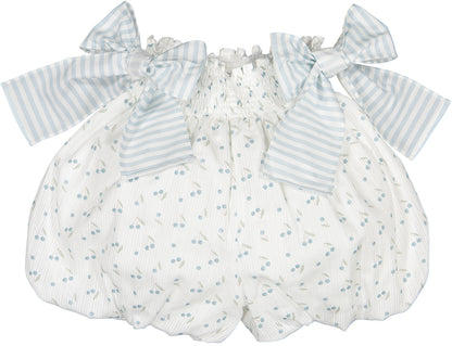 Blue Cherries Bubbly Shorts