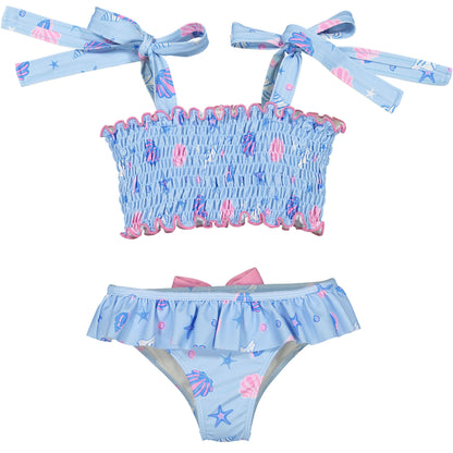 Violet Seashells  Bikini