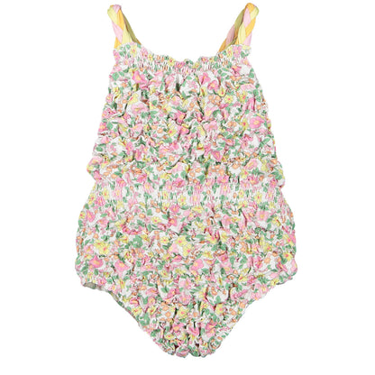 PRE ORDER Tropical Garden Frilled Swimsuit