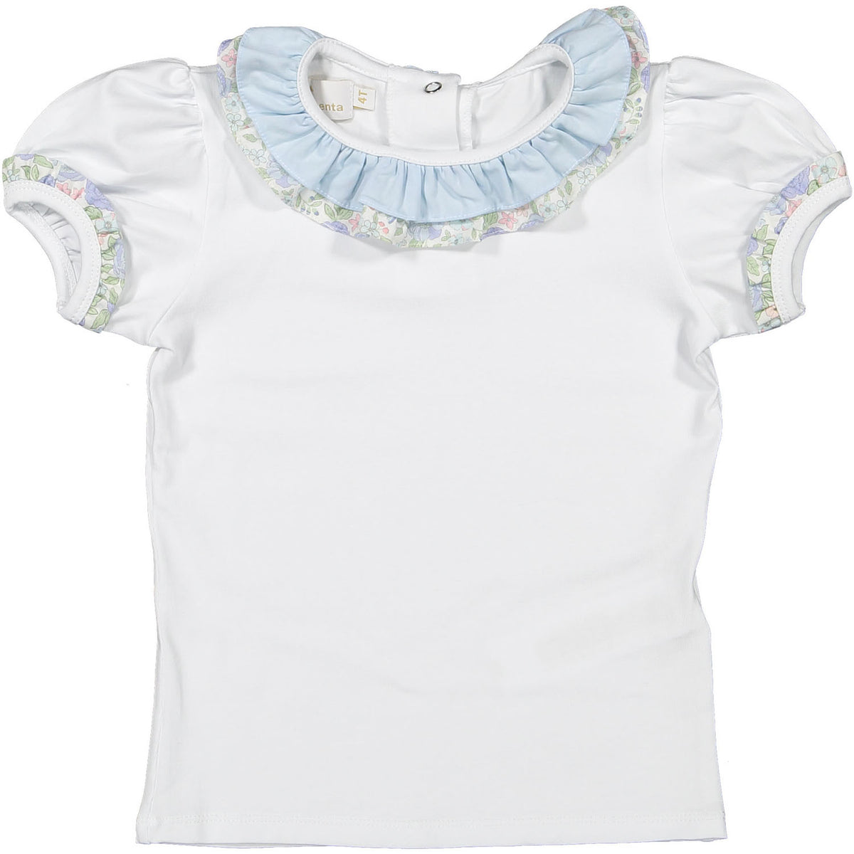 SAMPLE Blue Floral T-Shirt
