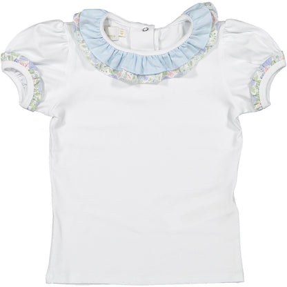 SAMPLE Blue Floral T-Shirt